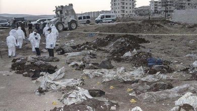 صورة تضم 35 جثة مجهولة الهوية .. العثور على مقبرة جماعية في مدينة عفرين بريف حلب