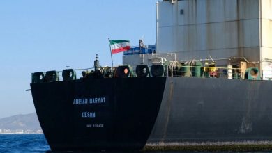 صورة وصول ثلاث ناقلات نفط إيرانية إلى ميناء بانياس