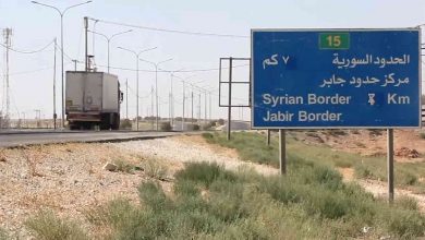 صورة الأردن يحدد موعد فتح معبر جابر الحدودي مع سوريا