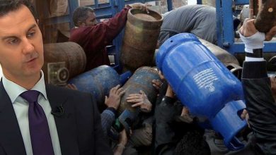 صورة بعد انتظار طويل فاق ثلاثة أشهر …. النظام السوري يوزّع أسطوانات غاز مليئة بالماء في طرطوس