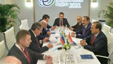 صورة مباحثات بين النظام السوري و العراقي في موسكو لتعزيز التعاون في مجال الطاقة