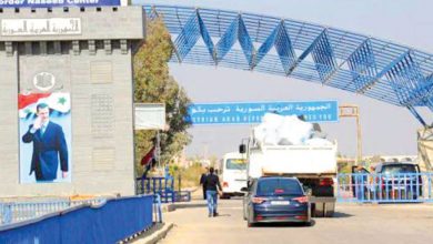 صورة 84 مليار ليرة إيرادات معبر نصيب منذ بداية العام … 100 شاحنة  أردنية تدخل يومياً إلى سورية معظمها محملة بالبطاريات