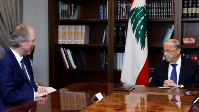 صورة الرئيس اللبناني: يمكن للسوريين العودة إلى بلادهم بدل الاتكال على المساعدات