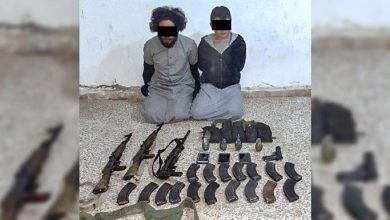 صورة القبض على انتحاريين من داعش في ريف دير الزور الشرقي