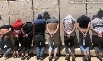 صورة توقيف 6 سوريين بعملية أمنية في بعلبك