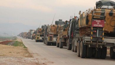 صورة منذ مطلع الشهر الجاري.. 8 أرتال عسكرية تركية تدخل الأراضي السورية