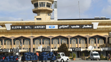 صورة ماذا يجري في مطار حلب؟
