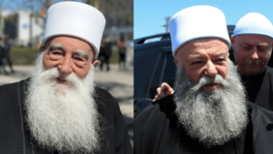 صورة الحناوي وجربوع يدينان الإساءة إلى النبي ويحذّران من الفتنة