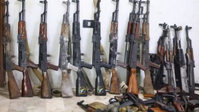 صورة الداخلية تضبط كميات من الأسلحة وتقر خطة أمنية جديدة في جرمانا