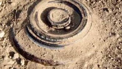صورة قتلى وجرحى بانفجار لغم أرضي في ريف السويداء