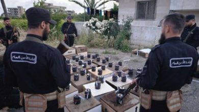 صورة معدة للتفجير.. الأمن العام يضبط مستودعاً ضخماً للعبوات الناسفة في ريف القرداحة