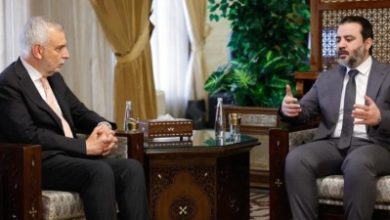 صورة الشيباني يبحث مع مسؤول أوروبي “نهجاً هجيناً” لدعم عودة اللاجئين وإعادة الإعمار