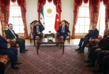 صورة الرئيسان السوري والتركي يجتمعان في إسطنبول بحضور كبار المسؤولين