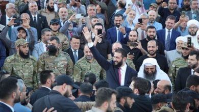 صورة الرئيس الشرع من حلب: حربنا مع الطغاة انتهت ومعركة البناء بدأت للتو