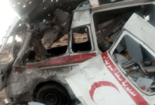 صورة 6 مصابين في انفجار عبوة ناسفة بسيارة إسعاف في السويداء