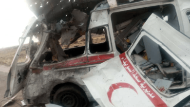 صورة 6 مصابين في انفجار عبوة ناسفة بسيارة إسعاف في السويداء
