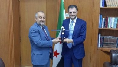 صورة مباحثات سورية تركية بشأن التعاون في مجال الاتصالات ورقمنة الخدمات العامة