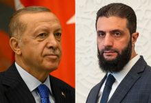 صورة الرئيس أحمد الشرع وأردوغان يناقشان تطورات التصعيد الإقليمي