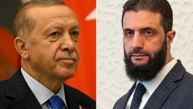 صورة الرئيس أحمد الشرع وأردوغان يناقشان تطورات التصعيد الإقليمي