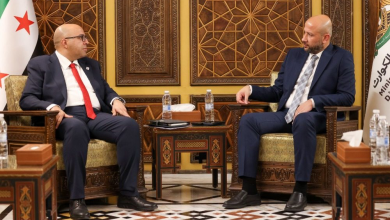 صورة وزير الطوارئ و الكوارث يبحث مع وفد منظمة (IFRC) تطوير منظومة إنذار مبكر