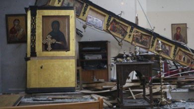 صورة وزارة الصحة: ارتفاع عدد ضحايا تفجير كنيسة مار الياس في الدويلعة