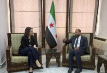 صورة وزير الإعلام يبحث مع ممثلة بريطانيا الخاصة سبل تعزيز التعاون الإعلامي
