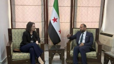 صورة وزير الإعلام يبحث مع ممثلة بريطانيا الخاصة سبل تعزيز التعاون الإعلامي
