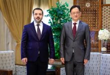 صورة الشيباني يناقش مع السفير الصيني سبل تعزيز التعاون الثنائي في مختلف المجالات