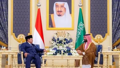 صورة بيان سعودي إندونيسي يدعو لاحترام سيادة سوريا وإنهاء العقوبات