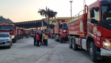 صورة تركيا ترسل فرق دعم لإطفاء حرائق اللاذقية