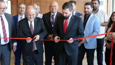 صورة انطلاق معرض آلات النسيج التركي في دمشق