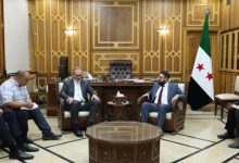 صورة وزير العدل يلتقي القائم بأعمال السفارة الألمانية في دمشق