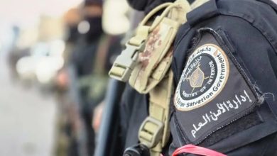 صورة الأمن الداخلي يكشف تفاصيل حادثة أمنية وقعت بمحيط القرداحة
