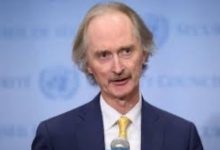 صورة بيدرسن: استخدام القوة يجب أن يبقى بيد الدولة السورية وفي إطار القانون