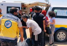 صورة الدفاع المدني يوثق خروج نحو 250 عائلة من السويداء في يوم واحد
