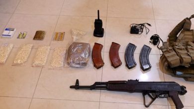 صورة وزارة الدخلية بحماة تعلن توقيف عصابة تمتهن تجارة المخدرات