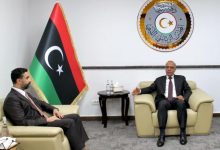 صورة وفد الخارجية والمغتربين يلتقي عضو المجلس الرئاسي الليبي