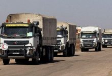 صورة قافلة مساعدات جديدة تدخل السويداء عبر ممر بصرى الشام