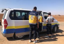 صورة الدفاع المدني يؤمّن العائلات الخارجة من السويداء عبر ممر بصرى الشام الإنساني
