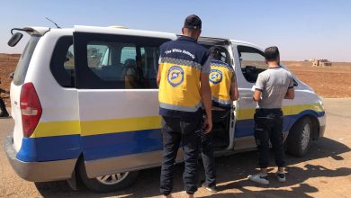 صورة الدفاع المدني يؤمّن العائلات الخارجة من السويداء عبر ممر بصرى الشام الإنساني