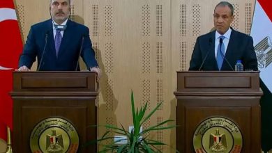 صورة مصر وتركيا تؤكدان أهمية الحفاظ على وحدة سوريا وسلامة أراضيها