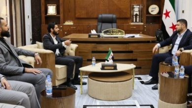 صورة محافظ إدلب يبحث مع برسيلو إنشاء مركز للهيئة العامة للإذاعة والتلفزيون في المحافظة