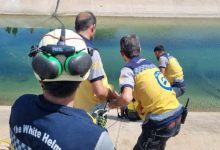 صورة وفاة طفلة غرقاً في ساقية مياه على أطراف مدينة حلب