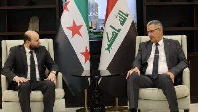 صورة وزير الطاقة يبحث مع وزير النفط العراقي ملفي النفط والإطلاقات المائية