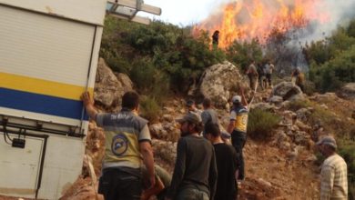 صورة حرائق في حماة واللاذقية.. وزير الداخلية يوجّه الأمن للمساندة في الإخماد