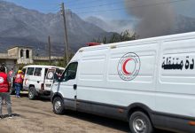 صورة الهلال الأحمر: نواصل الاستجابة للقرى المتضررة من حرائق ريف حماة الغربي
