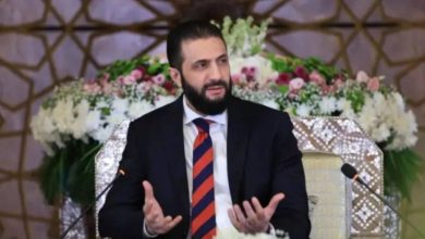 صورة الشرع: توحيد سوريا يجب ألا يكون بالدماء والقوة العسكرية