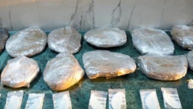 صورة إحباط محاولة تهريب مخدرات في معبر العريضة الحدودي مع لبنان