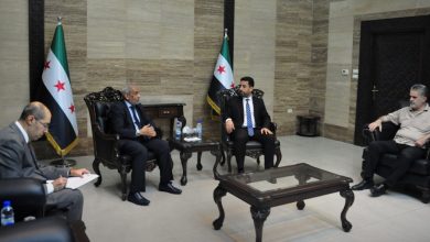 صورة مباحثات بين وزير الصحة السوري وسفير جنوب أفريقيا حول تعزيز التعاون الصحي