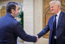 صورة الشيباني يلتقي أمين عام المجلس النروجي لبحث سبل التعاون في المجال الإنساني